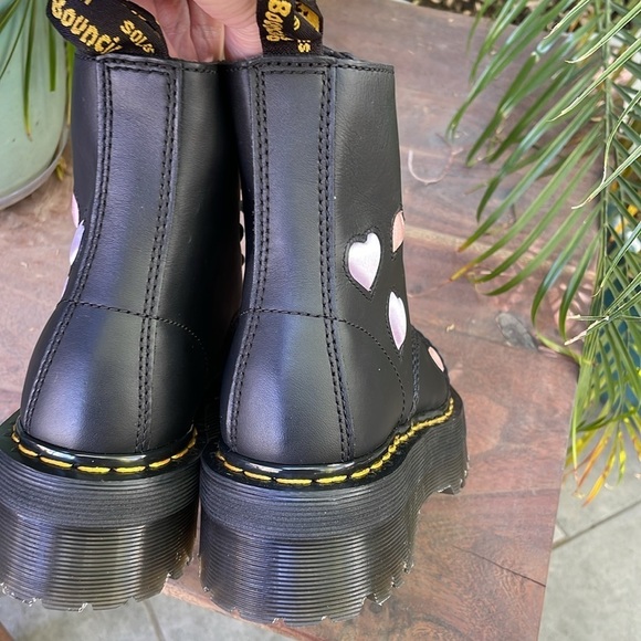 Dr. Martens Sinclair Heart ❤️ Platform Boot - 5 US - Picture 6 of 10